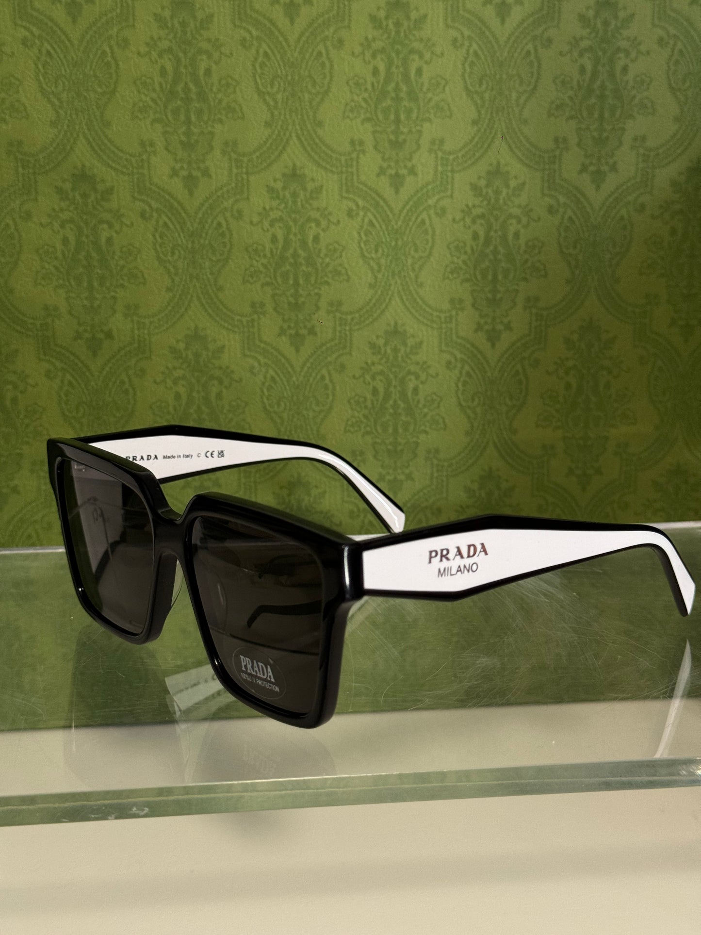 B&W Prada sunnies