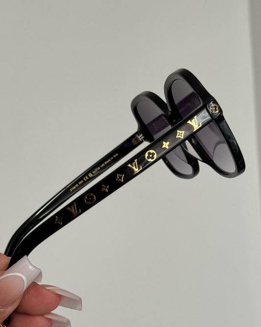 Lv gold monogram sunnies