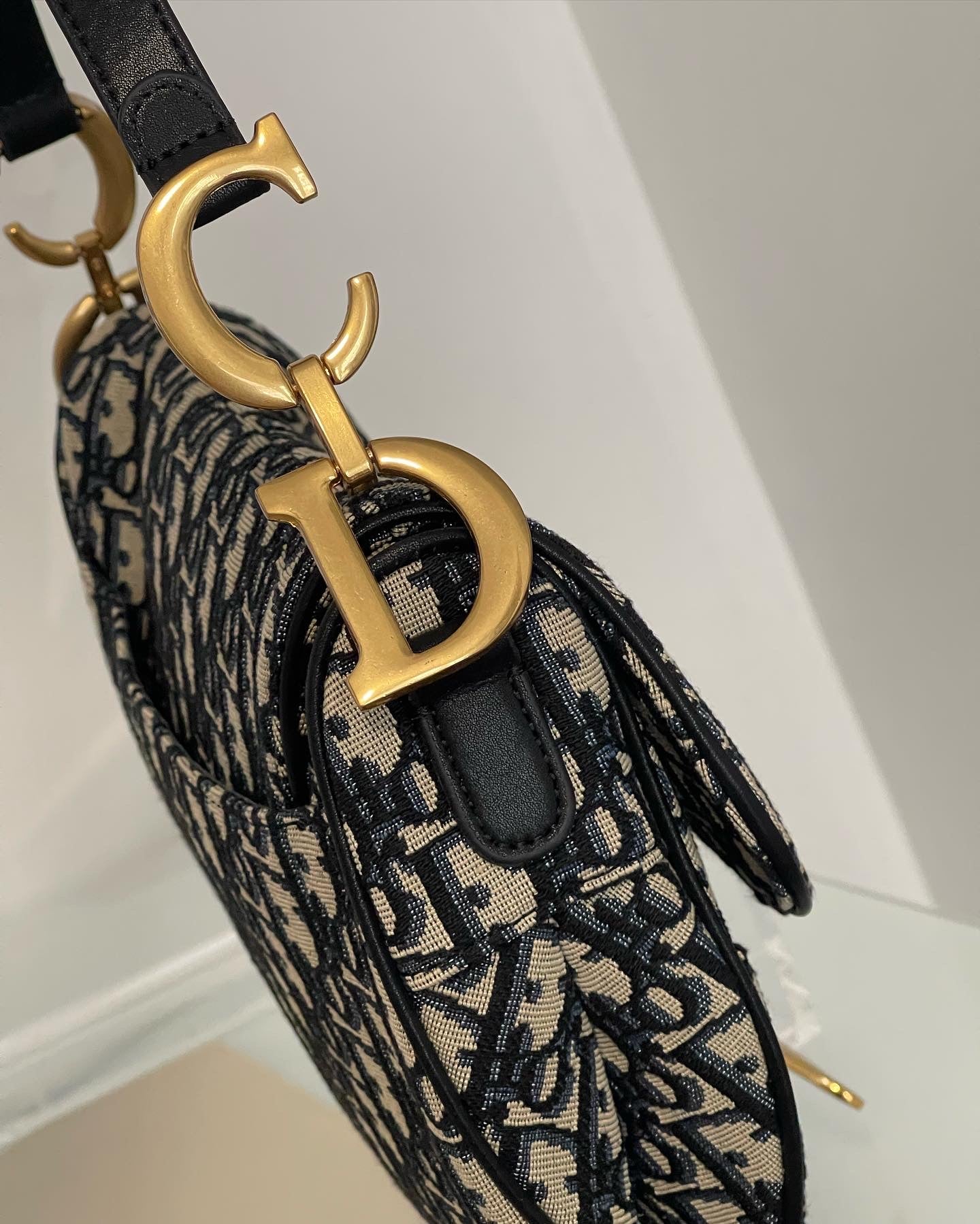 Monogram Dior saddle