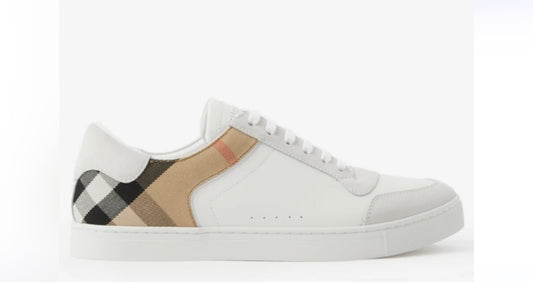 White Burberry sneakers