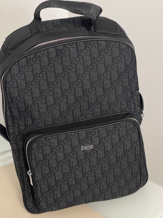 Black Dior backpack pre order