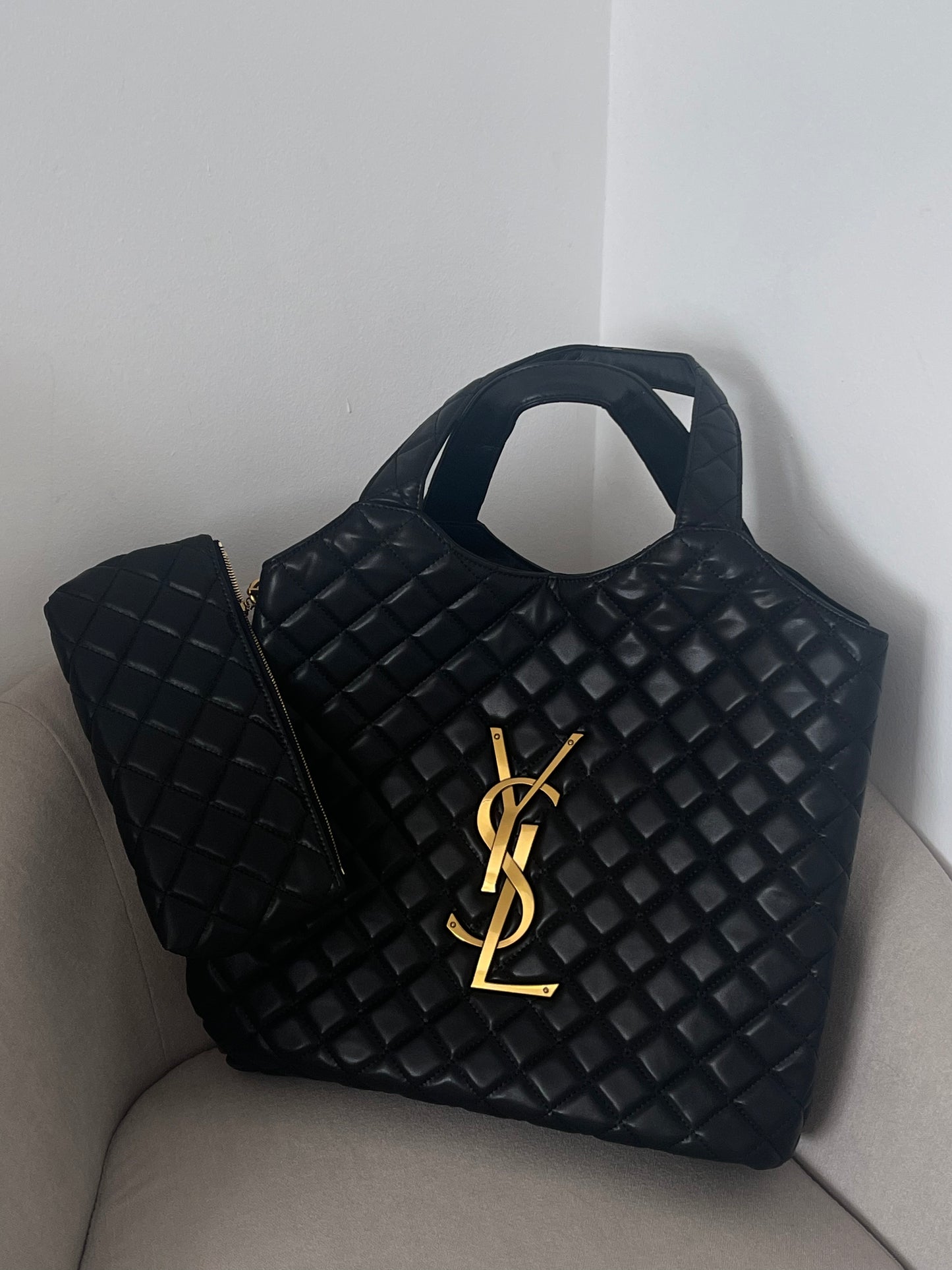 Ysl large quilted pre order