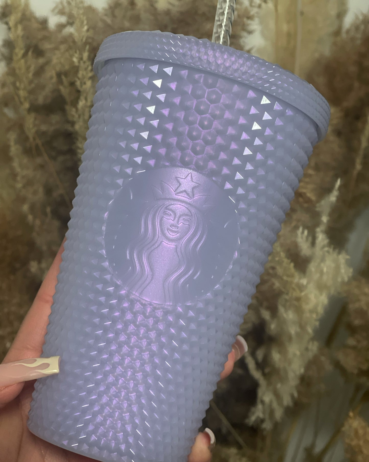 Lilac Starbucks tumbler