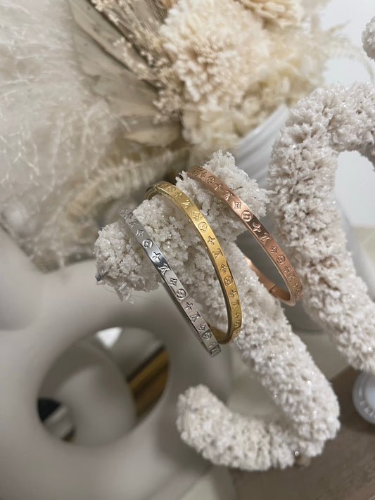 Dainty lv bangle