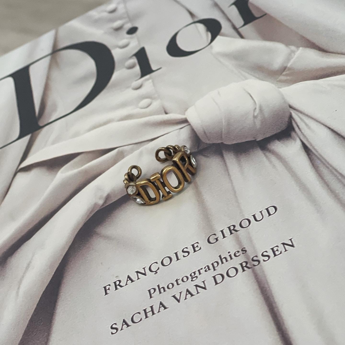 Dior leaf ring