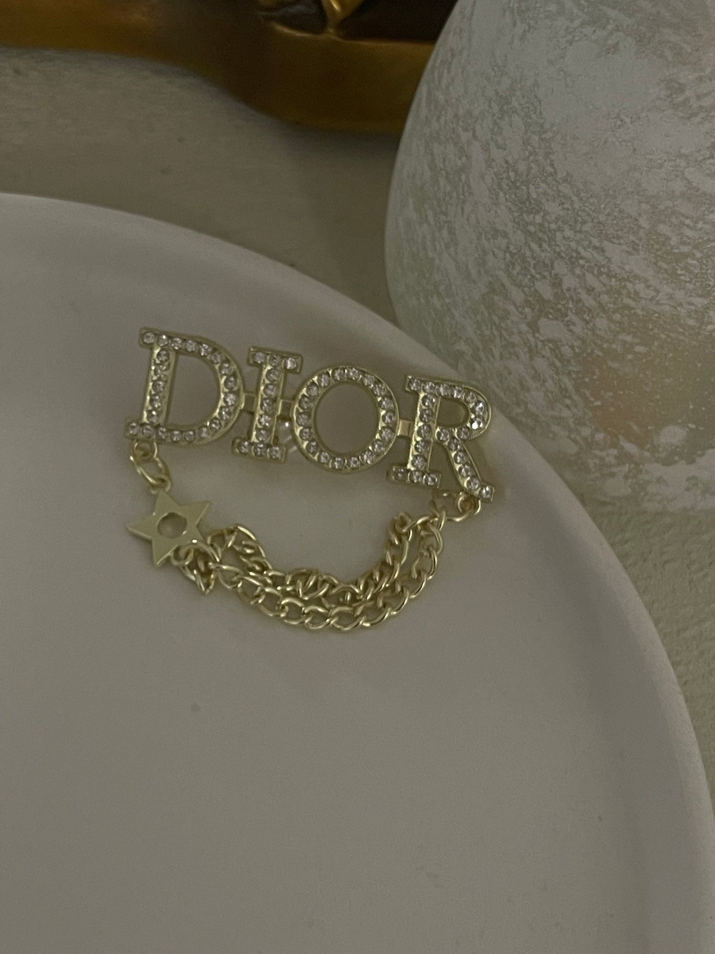 Dior star croc charm